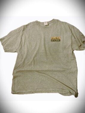 *𝓥𝓲𝓷𝓽𝓪𝓰𝓮 𝗚𝗜𝗟𝗗𝗔𝗡 𝗗𝗨𝗥𝗢 𝗗𝗬𝗡𝗘 Men's Crew Neck Tee Gray (Size L)